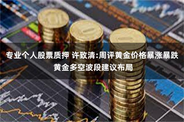 专业个人股票质押 许致清:周评黄金价格暴涨暴跌 黄金多空波段建议布局